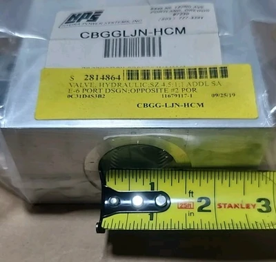 NEW Sun Hydraulics CBGGLJN-HCM