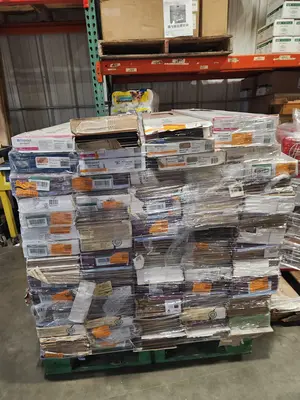 Wholesale Pallet Lot Miscellaneous Flooring Items