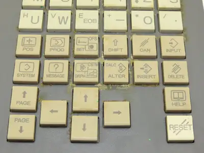 Fanuc A02B-0323-C120#T HMI Operator Control Panel Keypad Keyboard