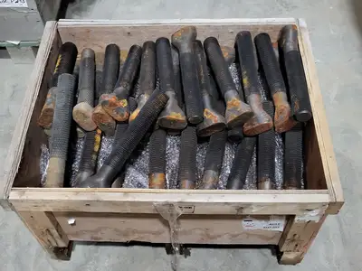 1-1/2" x 8.5" Oval Head Liner Bolt Grade 5