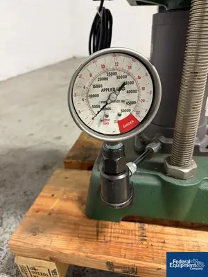 Used Carver 12 Ton Carver Platen Press, Model 4120 Hydraulic Presses Ohio US | Federal Equipment Company #1516565