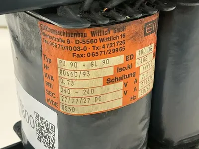 USED EMB WITTLICH PU90 + GL90