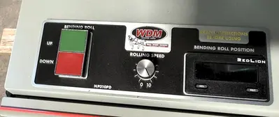 New | in-Stock WDM 310-5-48 Plate Bending Rolls including Pinch Ohio US | CW WOOD MACHINERY #1411826