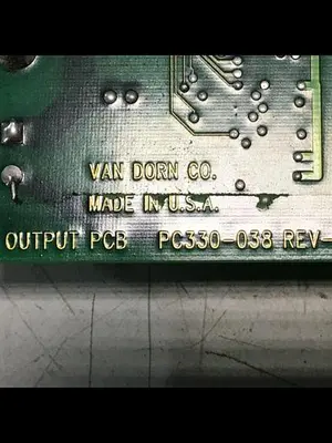 USED VAN DORN PC330-038