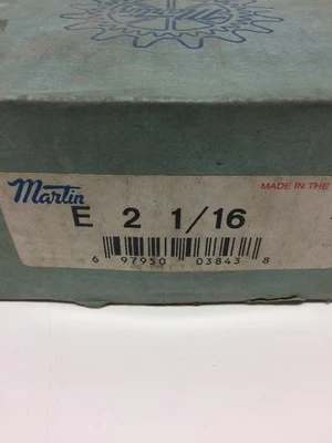 New! Martin E 2 1/16" Bore Coupling *Fast Shipping* Warranty!