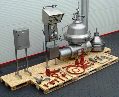 Westfalia SAMM 20006 CIP milk separator, 316SS.