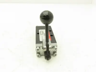 ARO E512LM 5/3-Position Maintain Hand Manual Control Pneumatic Air Valve 1/4"NPT