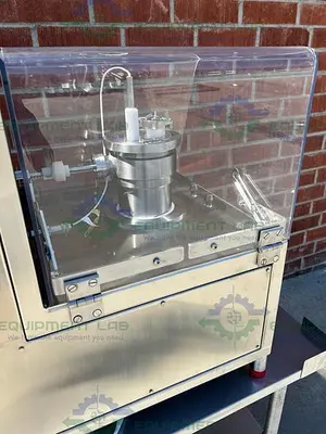 USED FREUND VECTOR MICRO GRANULATOR / MIXER SYSTEM GMXB-LAB W/ 2 L BOWL CAPACITY