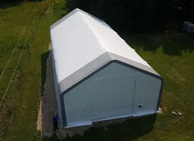 NEW 30X60X20 DOUBLE TRUSS STORAGE BUILDING