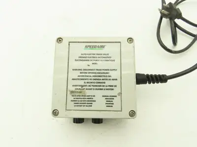 Speedaire 53DN43 Timed Electric Auto Drain Valve 1/4"NPT 115V