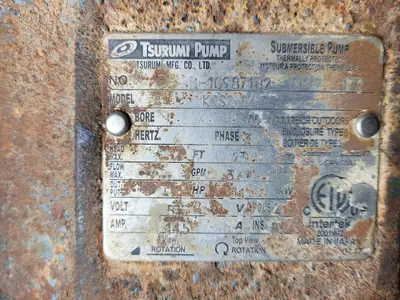 USED TSURUMI KRS2-B6