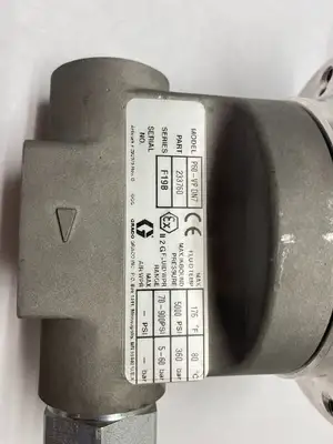USED GRACO P60-VP DN7 FLUID REGULATOR, HIGH PRESSURE, 5000PSI MAX
