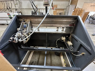 Used PILLAR MACHINE H49-7 Throughfeed boring and boring/dowel-inserting machines California US | MachineryMax #1320492