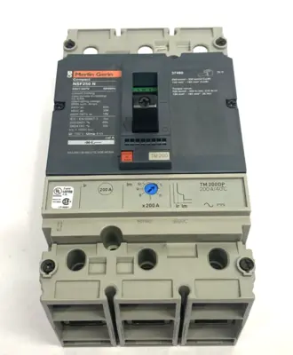 New | in-Stock Merlin Gerin Compact Molded Case Circuit Breaker 3-Pole TM200DP Circuit Breakers Michigan US | Maverick Industrial Sales #1398679