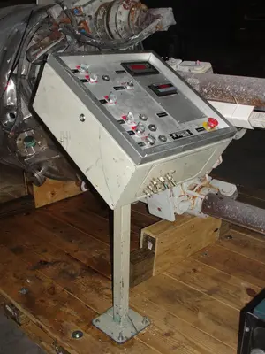 SPC6338  Mixer and Blender 400 gallon capacity Buhler vacuum mixer scrape and dispersion agitator, FV and 3 psi @ 250°F internal, 50 psi @ 250°F jacket