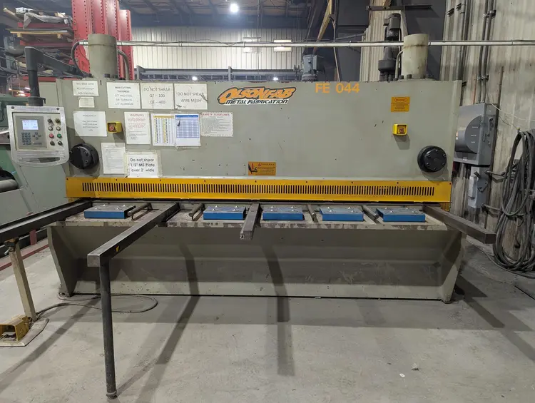 Used 2008 PINES SVR 3 Power Squaring Shears (Inch) CA | Revelation Machinery #716868