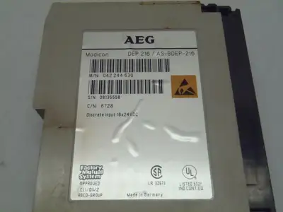 USED MODICON DISCRETE INPUT  MODULE