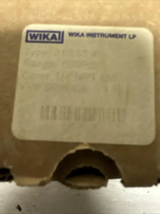 Used WIKA 213.53 4" Universal Pressure Meters Ohio US | Surplus Asset Holdings #1248186