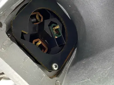 USED APPLETON RECEPTACLE W/ ANGLE ADAPTER 45°