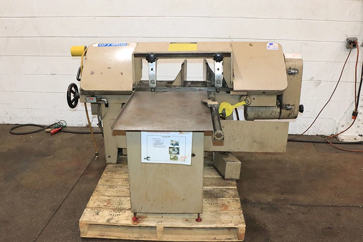 Used 1996 Kalamazoo H9AW, 1" Blade, 2 HP, Discharge Table & Stock Stop Horizontal Band Saws New Jersey US | Machinery Values #944431
