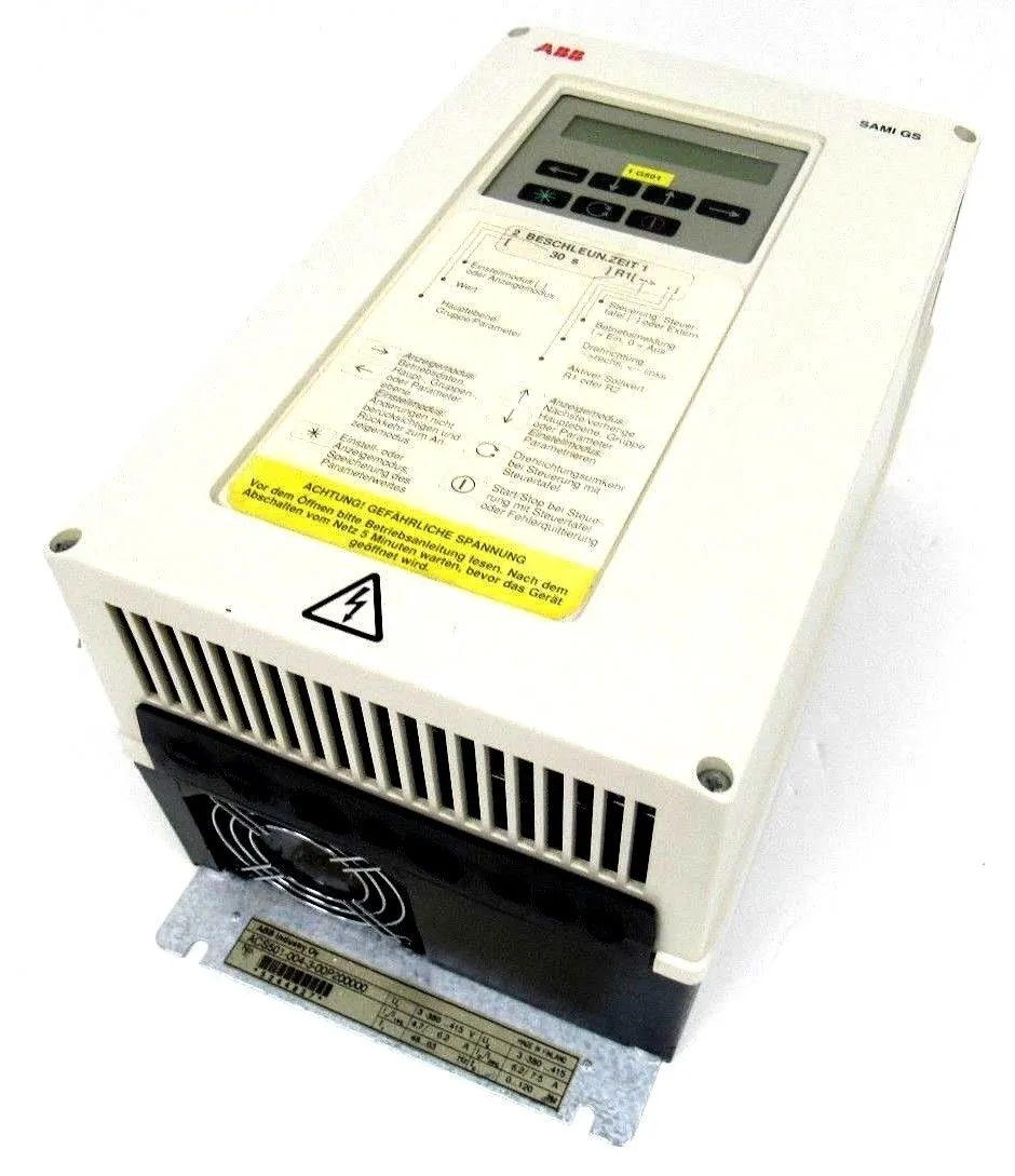 USED ABB ACS501-004-3-00P200000 DRIVE ACS501004300P200000 3HP