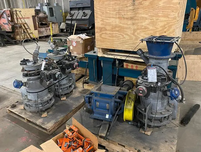 Used DYNAMIC AIR MINI-PUSHER SAND TRANSPORTER Conveyors Ohio US | World Equipment and Machine Sales #394831