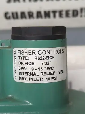 New | in-Stock FISHER CONTROLS R622-BCF Air Pressure Regulators Ohio US | Surplus Asset Holdings #1246291
