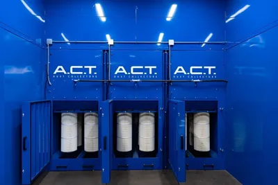A.C.T. Action Booth Triple DUST COLLECTORS | T.R. Wigglesworth Machinery Co. (1)