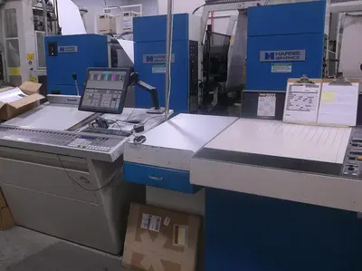 USED HARRIS M110B (2) WEB (4) UNIT OFFSET WEB PRESS