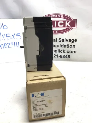 Eaton 3 Pole 45 Amp 600v Circuit Breaker Cutler Hammer E125E