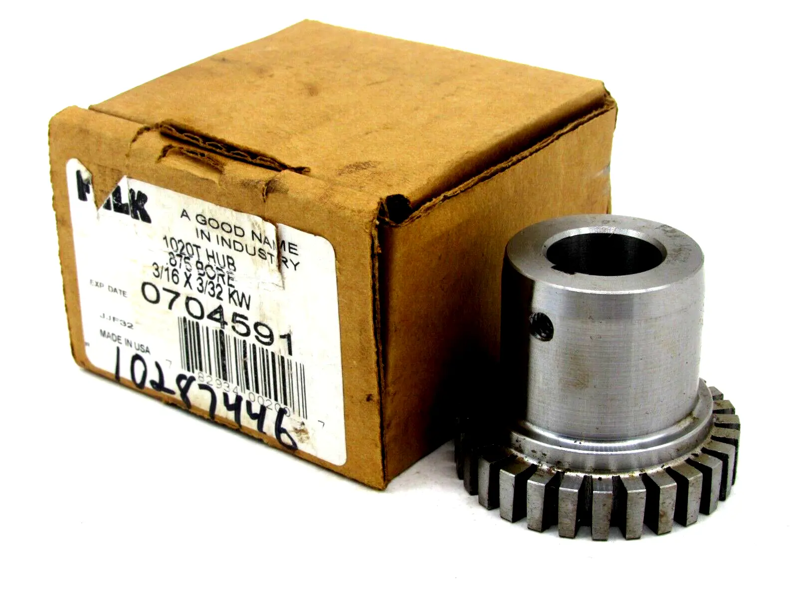 NEW FALK 1020T HUB 875 BORE 3/16 X 3/32 KW 0704591
