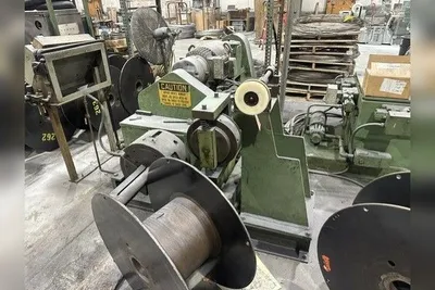 FENN 3 STAND TANDEM WIRE FLATTENING LINE (14685) WIRE MACHINERY, FLATTENING MILLS | Machinery International LLC (7)