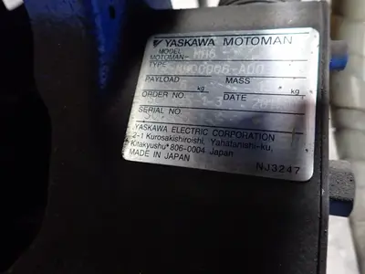 USED 2011 YASKAWA MOTOMAN MOTOMANMH6