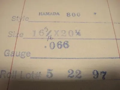 NEW HAMADA 800/885