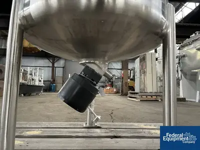 USED Walker 400 Liter Walker Agitated Recevier, 316L S/S, 14.9#