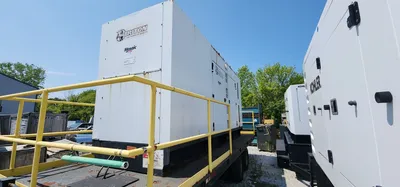 USED PERKINS 475KW TRAILER MOUNTED DIESEL GENERATOR