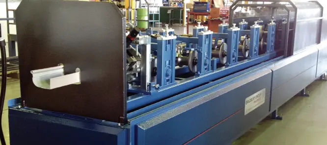 Quad Gutter Machine in Kansas, USA