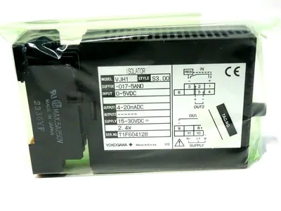 NEW YOKOGAWA VJH1-017-5AN0 SIGNAL CONDITIONER MODEL VJH1 STYLE S3.00 VJH10175AN0