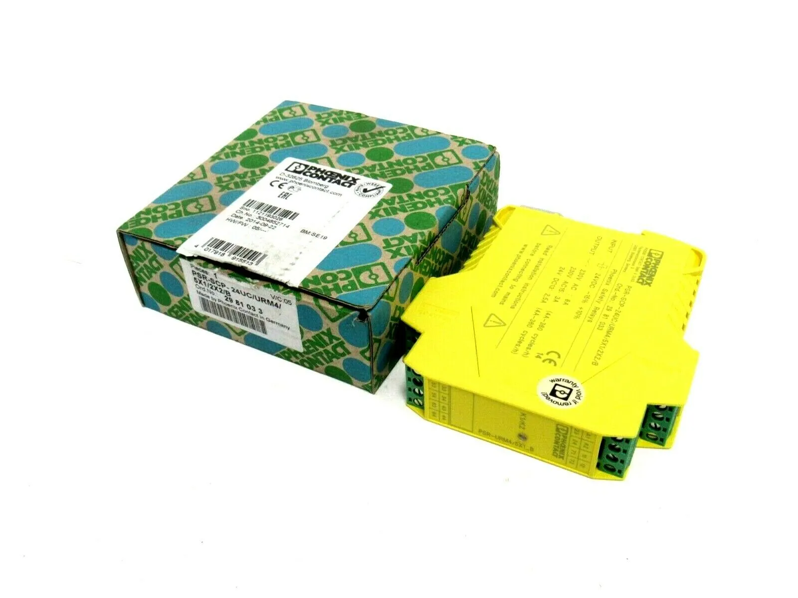 NEW PHOENIX CONTACT PSR-SCP-24UC/URM4/5X1/2X2/B EXTENSION MODULE 29-81-03-3