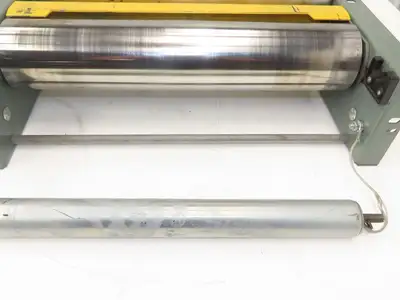 Hytrol 24" Slider Bed Belt Conveyor Take-Up Tail Pulley Assembly 4" Pulley
