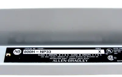 NEW ALLEN BRADLEY 800H-NP33 ENCLOSURE COVER 800HNP33