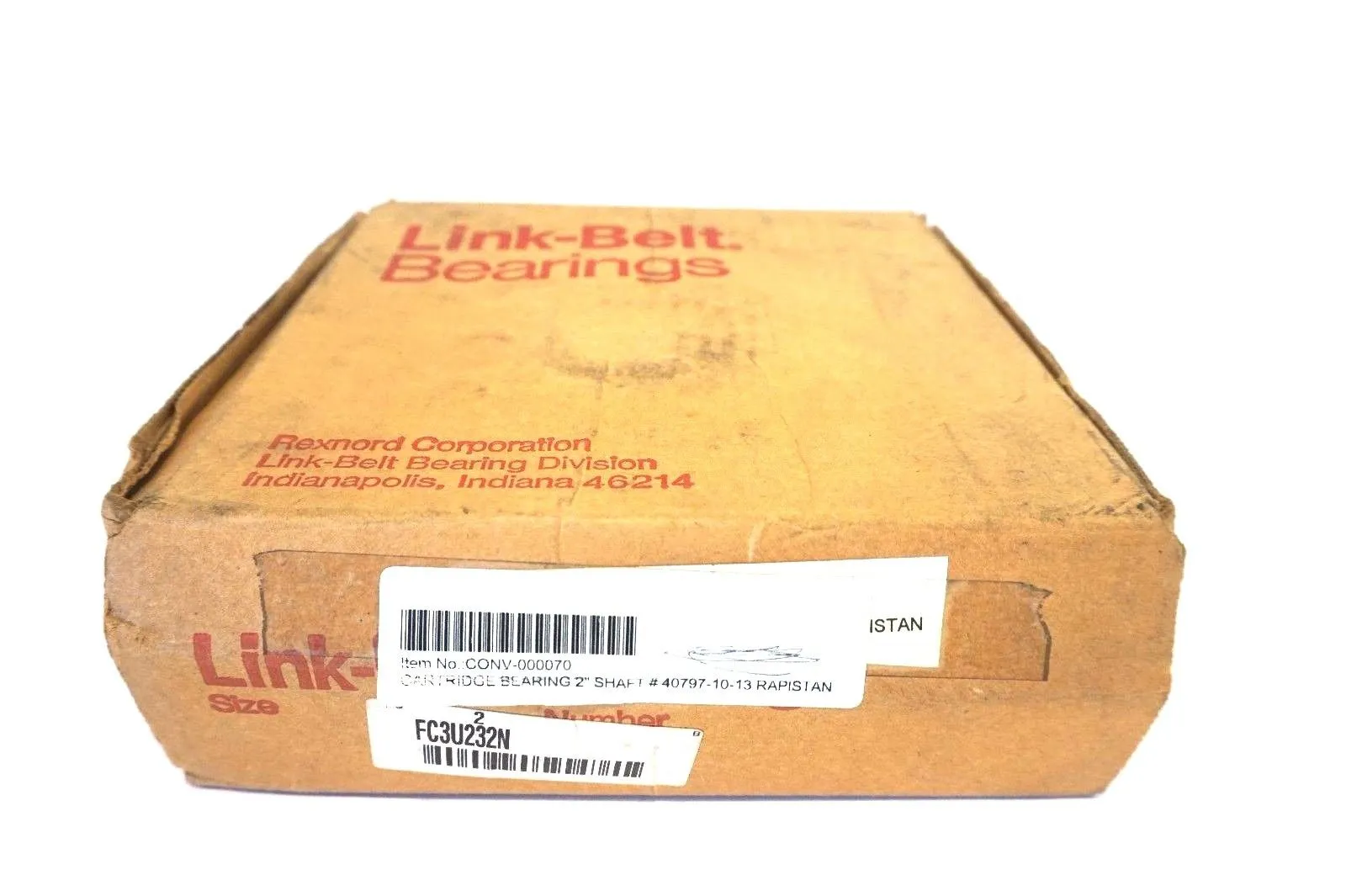 NEW LINK BELT FC3U232N BALL BEARING