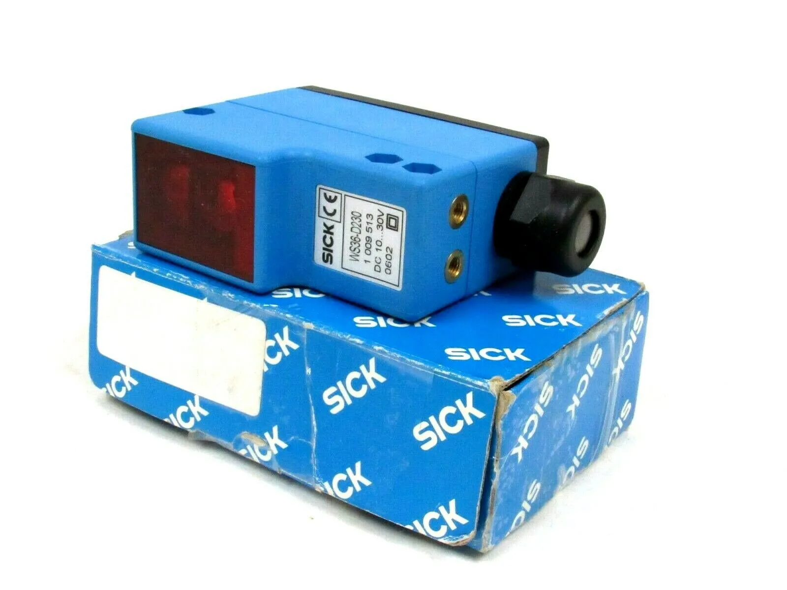 NEW SICK WS36-D230 THROUGH-BEAM PHOTOELECTRIC RECEIVER WS36D230