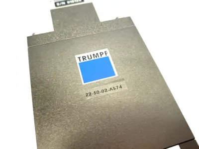 Used Trumpf Optical Laser Emitting Head, f=54.4Q 22-50-01-A242, 1733808 Laser Accessories and Consumables Michigan US | Maverick Industrial Sales #1509688