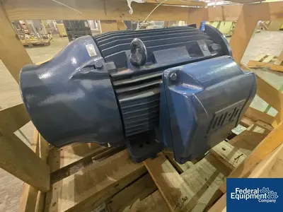 New | in-Stock WEG Weg 100HP Motor, Model W22 IEEE 841 NEMA Premium Efficiency, Three-Phase Motors (misc) Ohio US | Federal Equipment Company #1337649