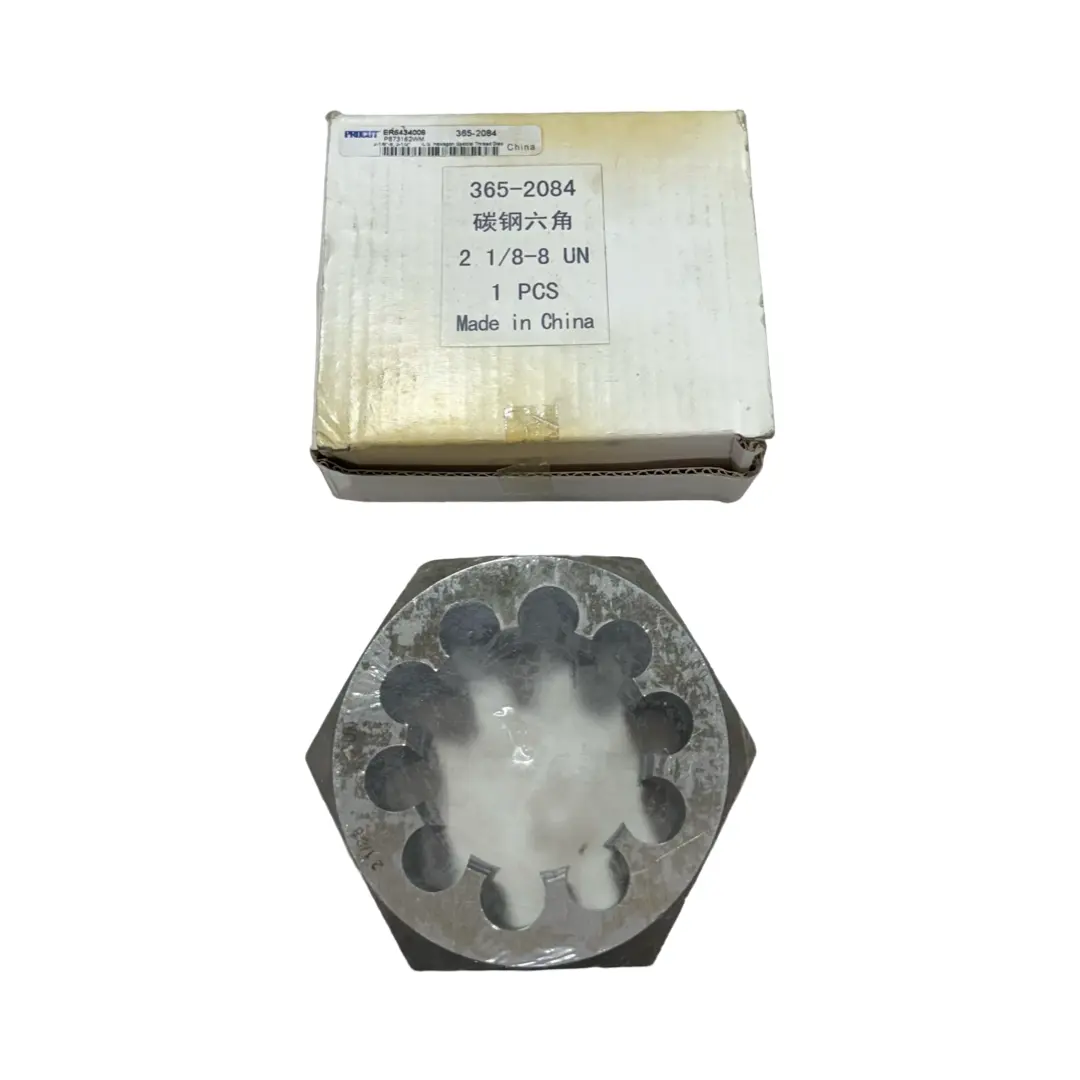 ProCut 2-1/8"-8 Carbon Steel Hexagon Special Thread Die