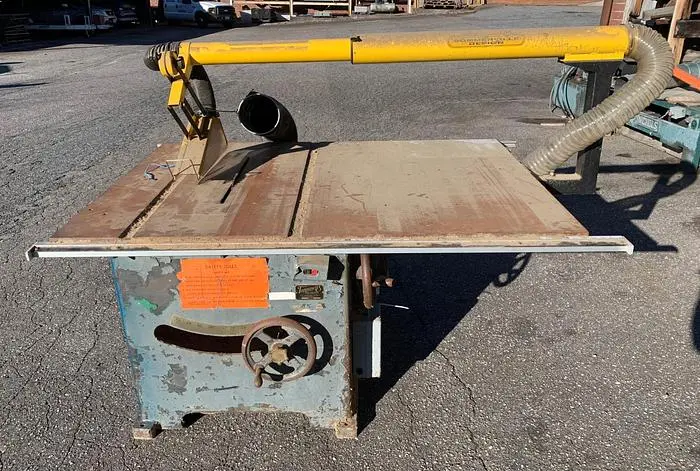 Used TANNEWITZ "U" VARIETY SAW Woodworking Table Saws | Pruitt Machinery #716042