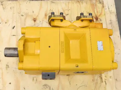 Bucher QT82-200/81-400L253-4 Hydraulic Double Pump 76/154 GPM 913/2610 PSI