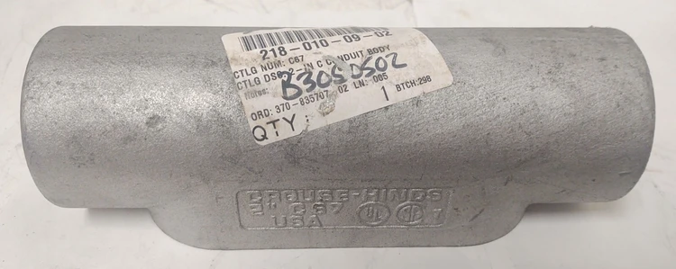 New | in-Stock Crouse-Hinds C 67 Electrical Fittings Kentucky US | Edwards Industrial Repair #973984