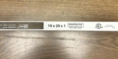 New | in-Stock AIRGUARD DP40-STD1-117 10X20X1 HVAC Parts and Equipment Ohio US | Surplus Asset Holdings #1246220